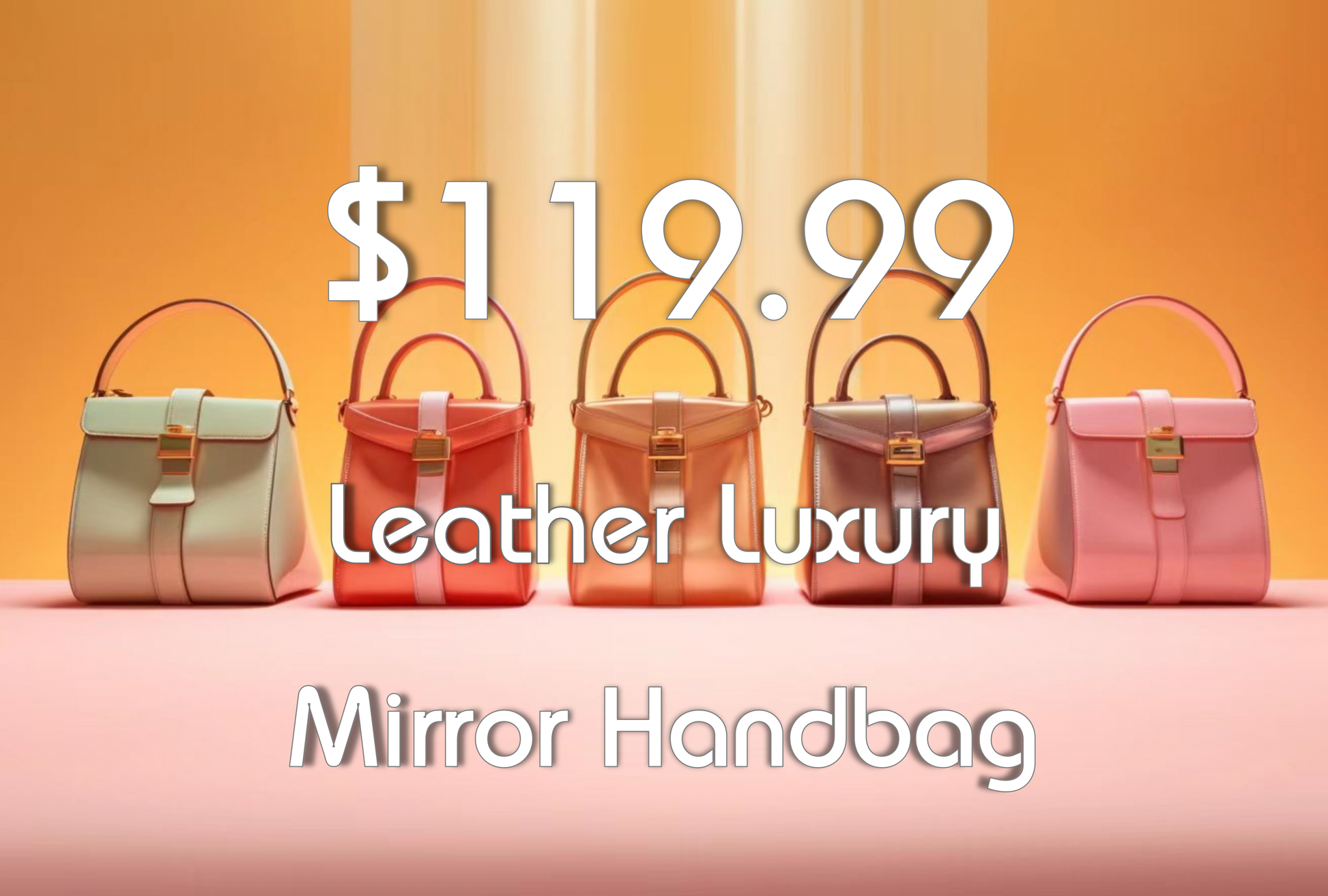 $119.99 Luna Bags Crazy Sale - USA free shipping - High Quality Luxury Mirror HandBags